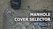 Manhole cover selector