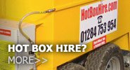 Hot box hire
